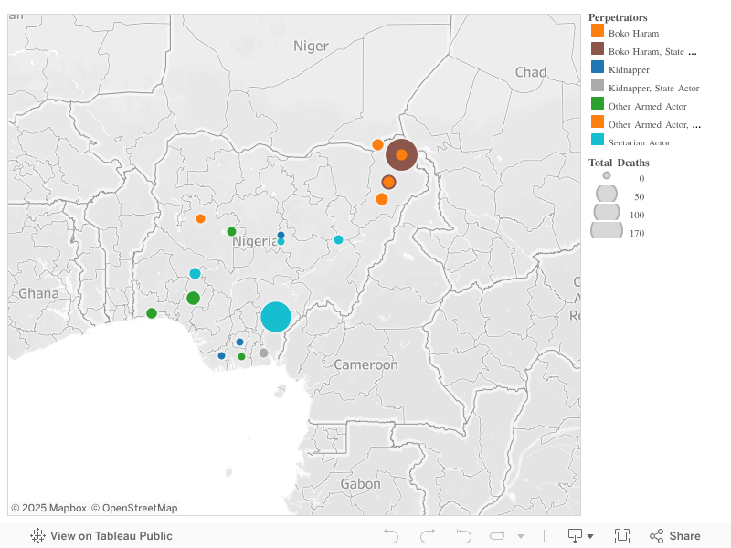 Weekly Incident Map Dashboard 