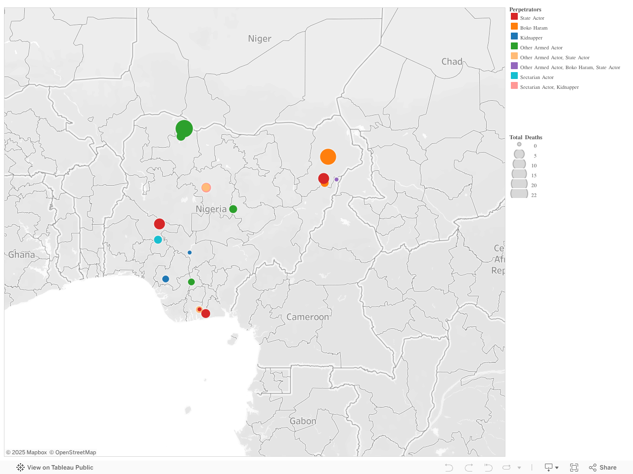 Weekly Incident Map Dashboard 