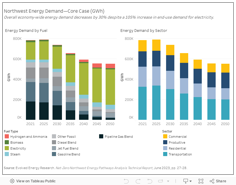 Energy Demand by Fuel/Sector 