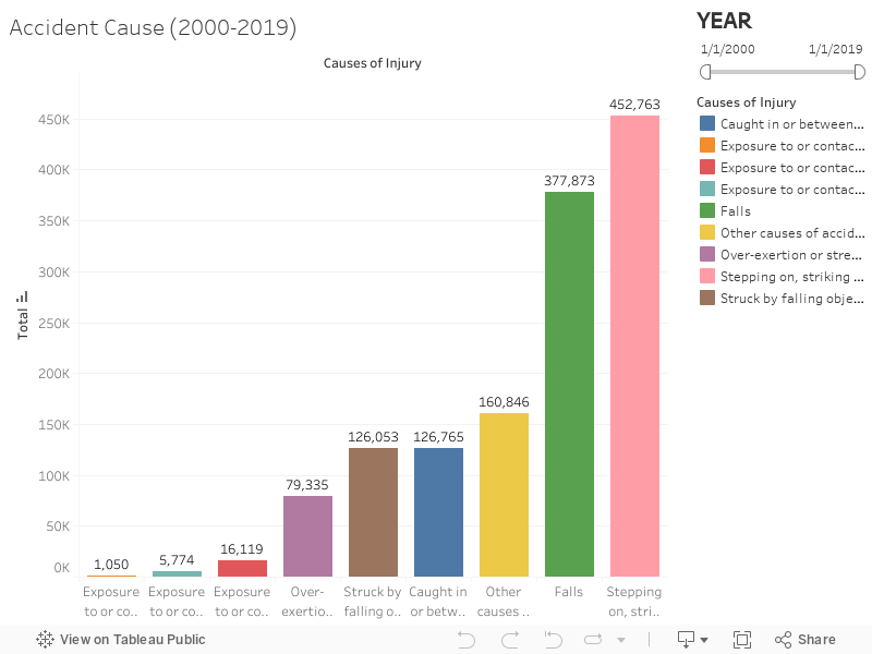 Accident Cause (2000-2019) 