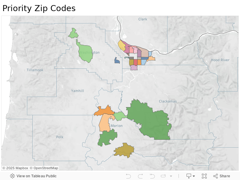 Priority Zip Codes 