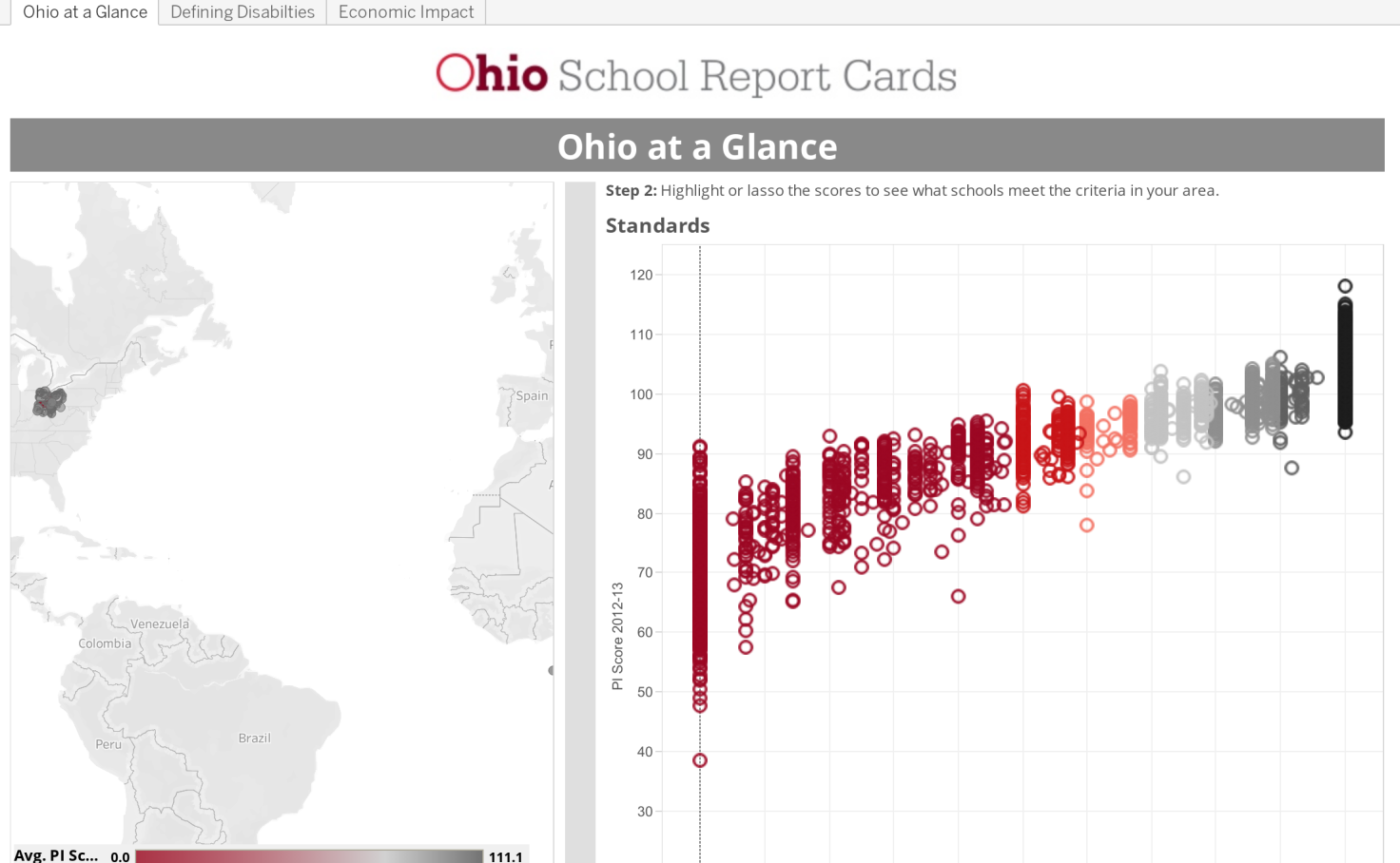 Ohio School Report Card Tableau Public