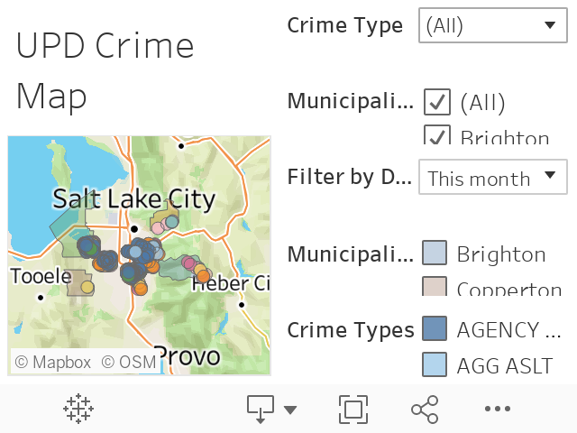 UPD Crime Map 