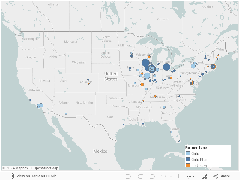 Partnership Map 