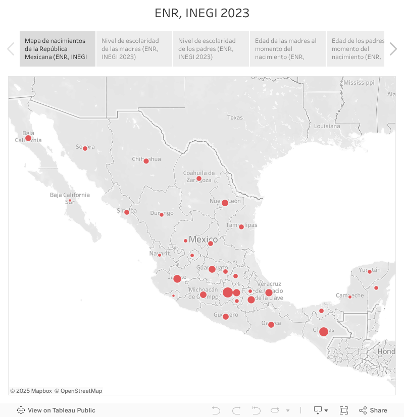 ENR, INEGI 2023 