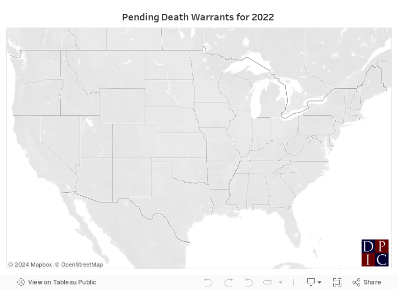 Pending Death Warrants for 2022 