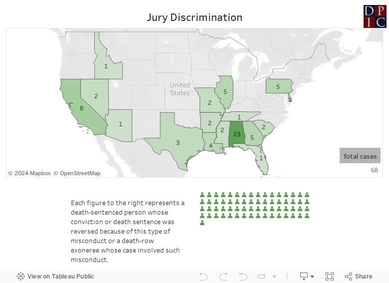 Individual Map - Jury discrimination violations 