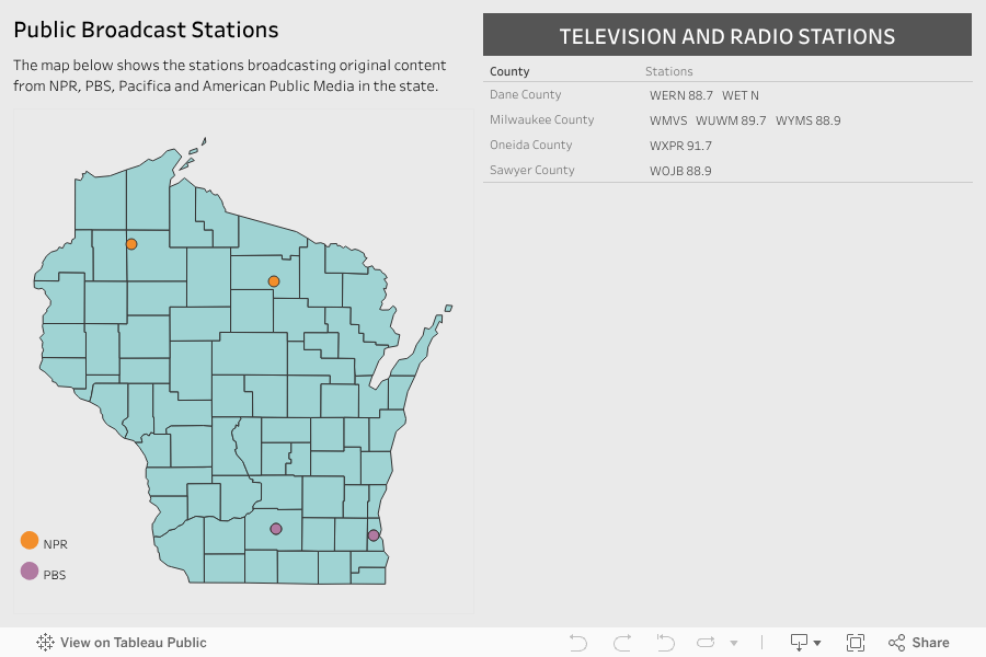 Wisconsin The Expanding News Desert