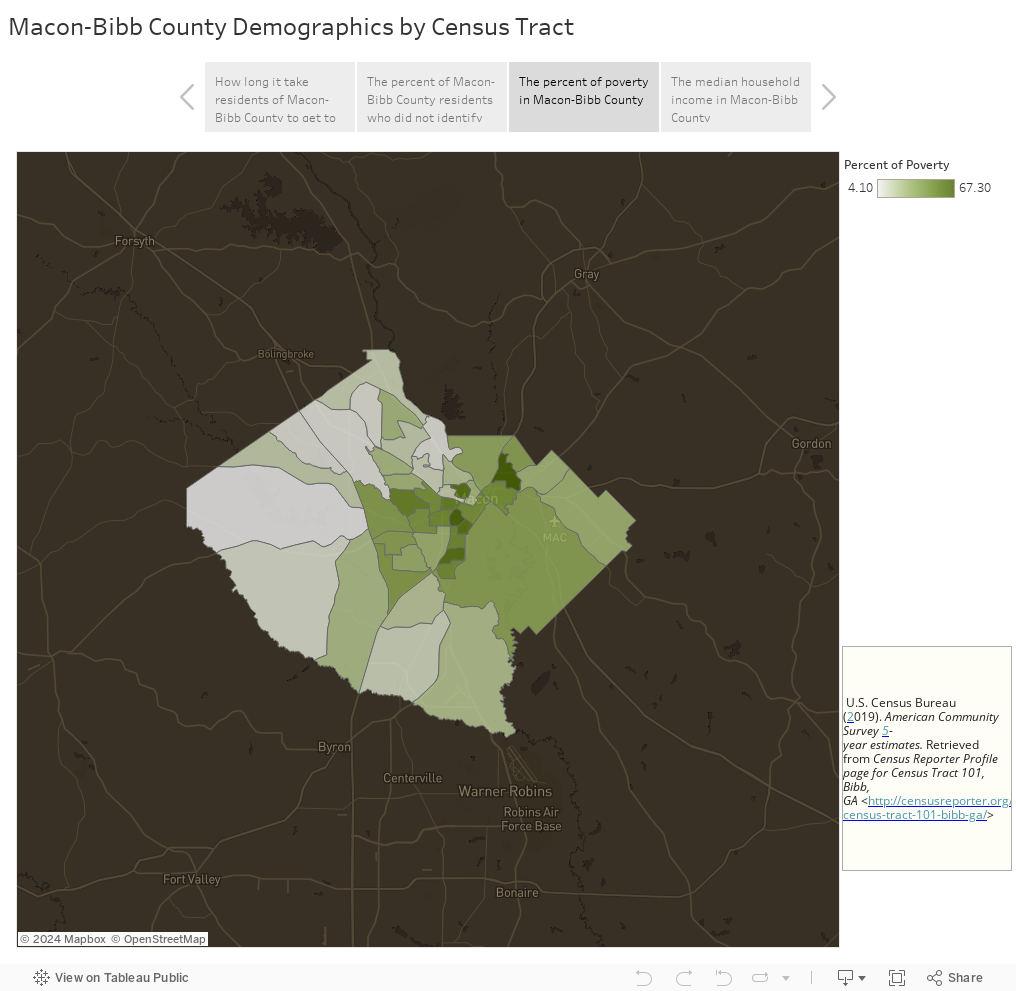 Macon-Bibb County Demographics by Census Tract 