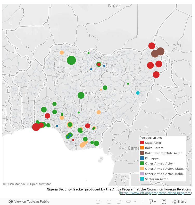 Nigeria Security Tracker Weekly Update: October 17-23 | Council on ...