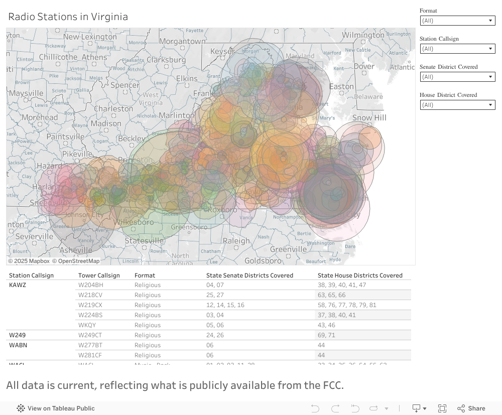 VA Radio Coverage Map Rural GroundGame