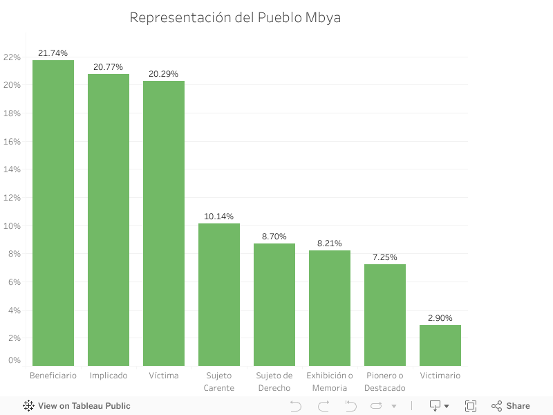 Representación del Pueblo Mbya 
