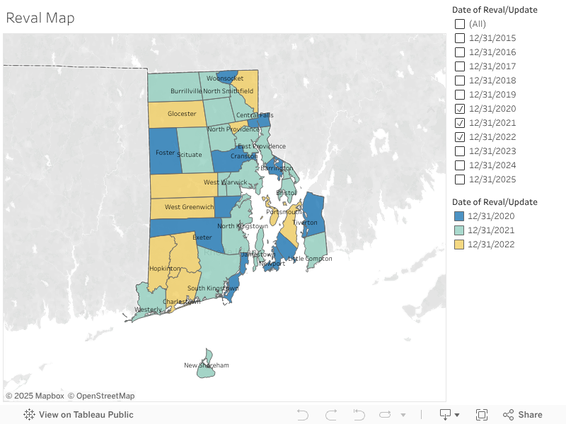 Financial & Tax Data Rhode Island Division of Municipal Finance