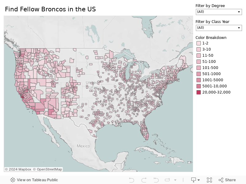 US Alumni Map 