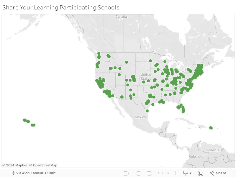Share Your Learning Participating Schools  