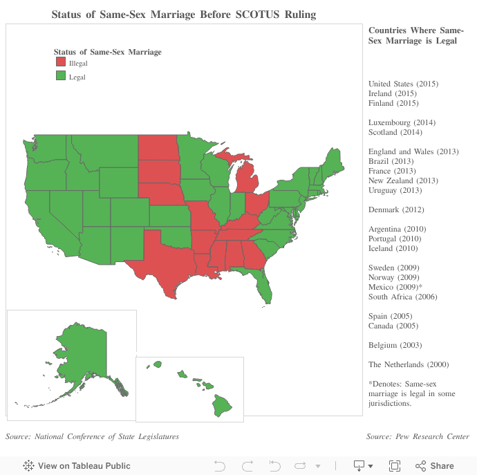 Scotus Legalizes Same Sex Marriage Nationwide Chicago News Wttw 