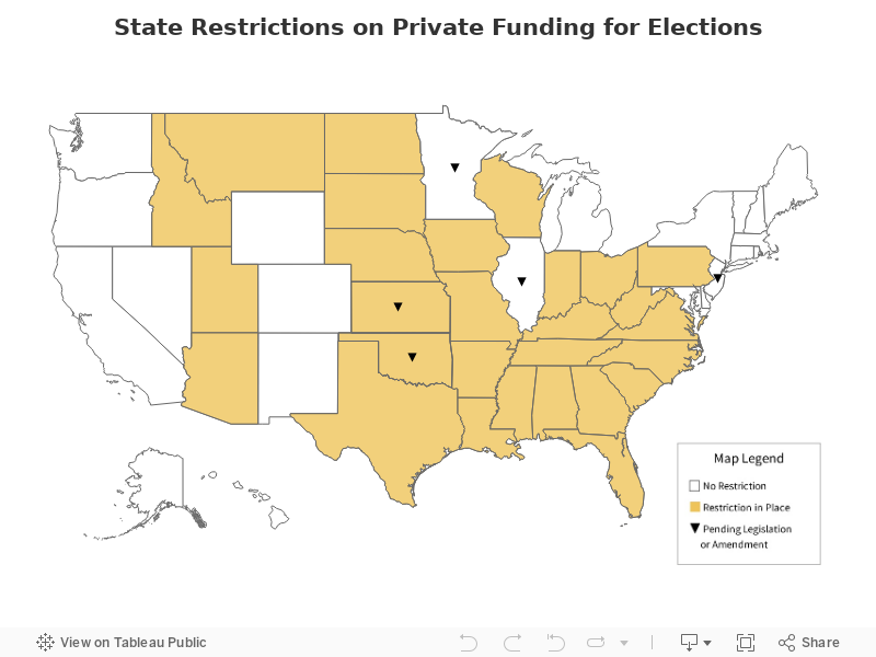 State Restrictions on Private Funding for Elections 