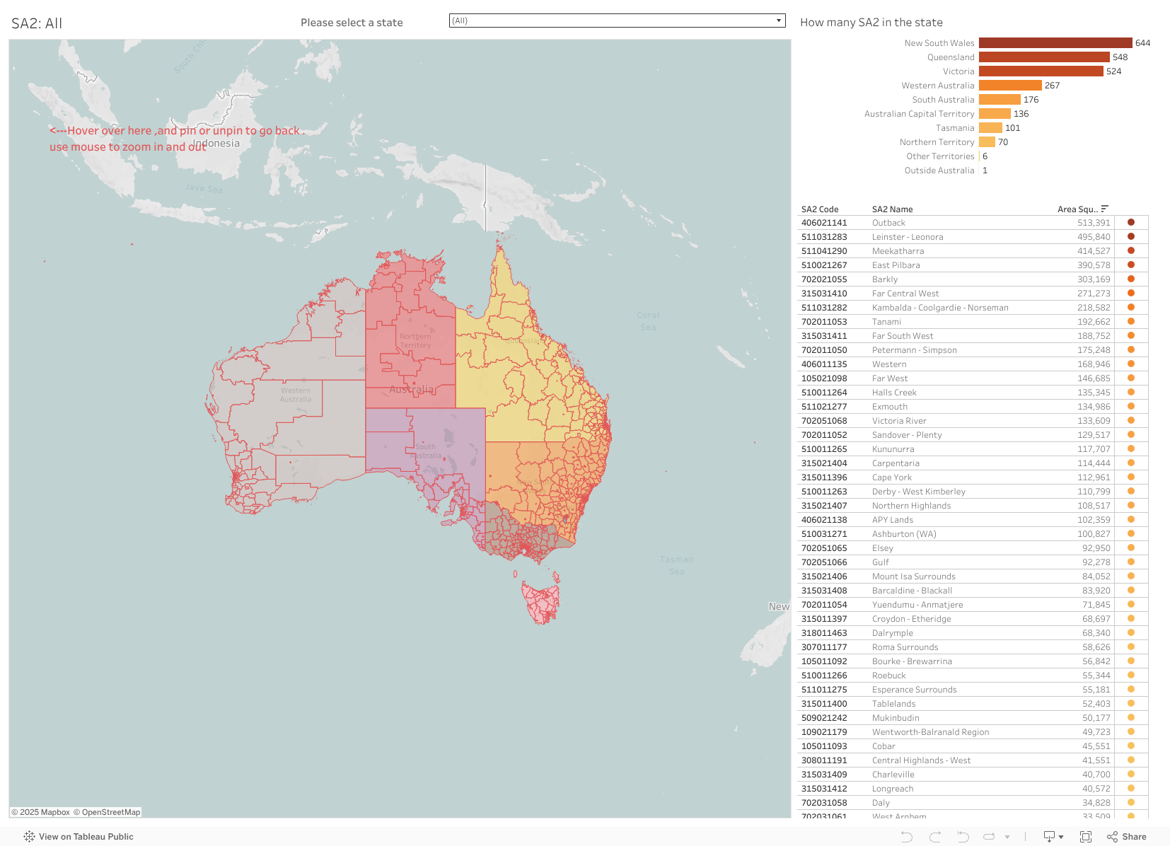 Interactive SA2 and SA4 Statistical Areas Map of Australia - Now Live in Data Hub