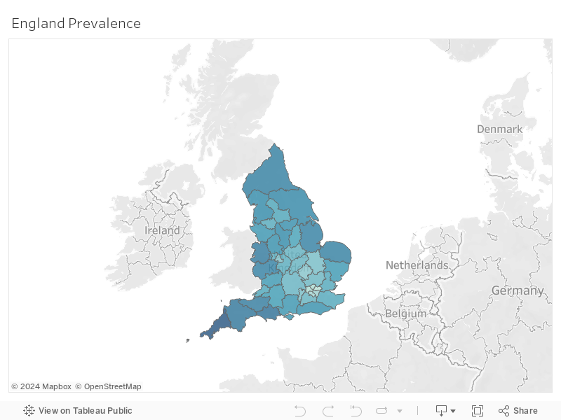 England prevalence 