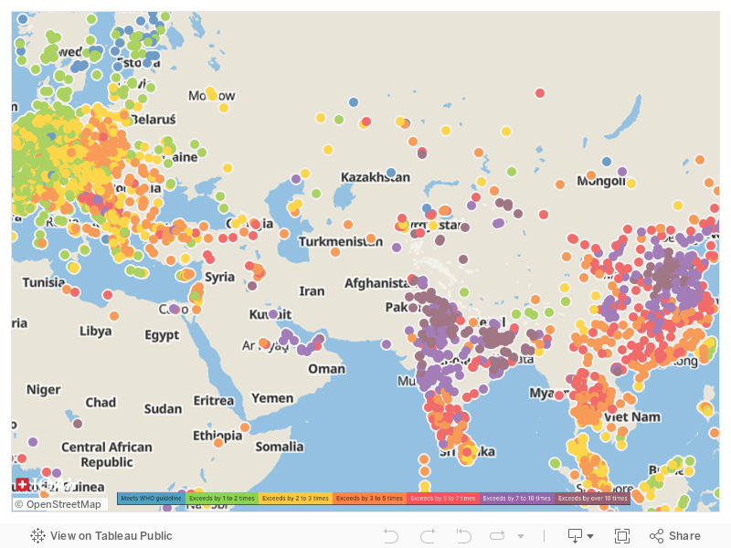 Map Dashboard 