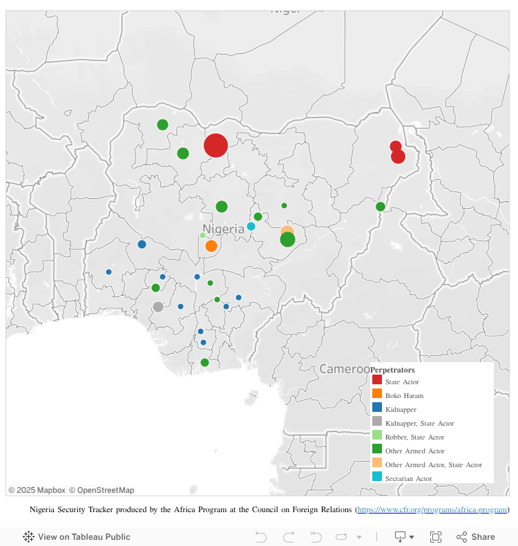 Weekly Incident Map Dashboard 