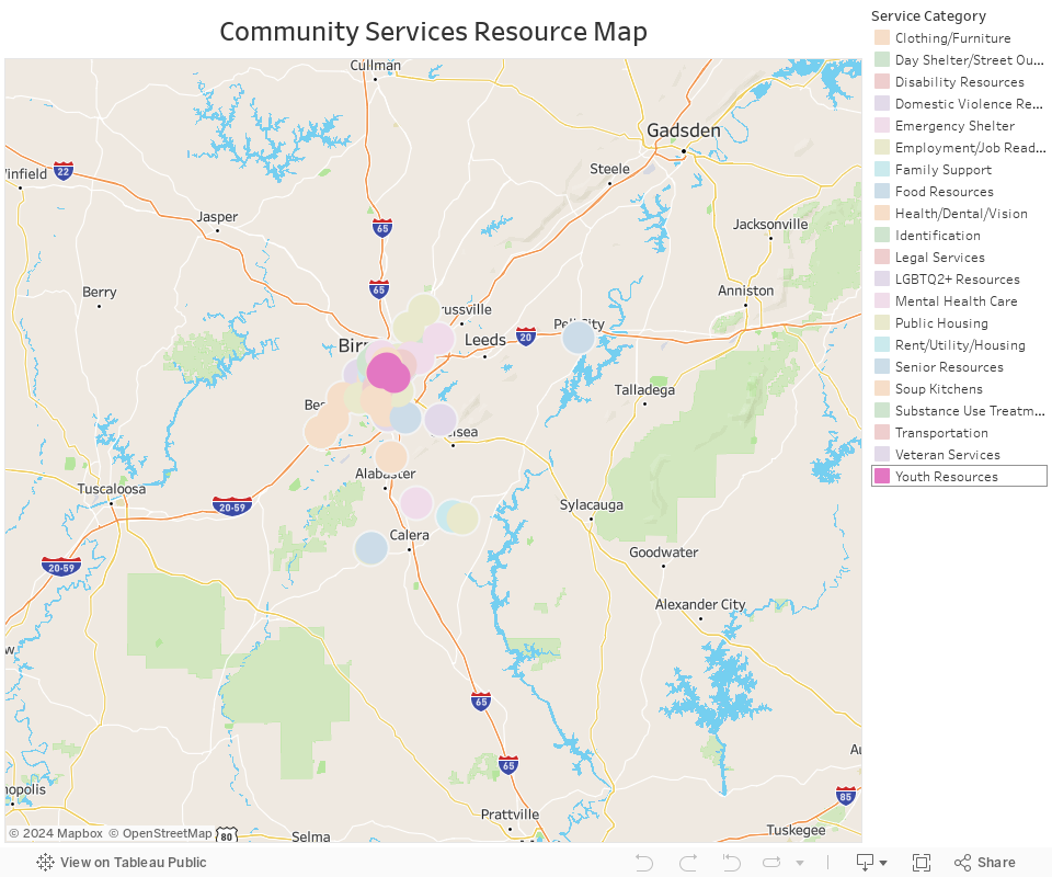 Community Services Resource Map 