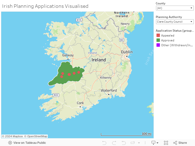 Irish Planning Applications Visualised 