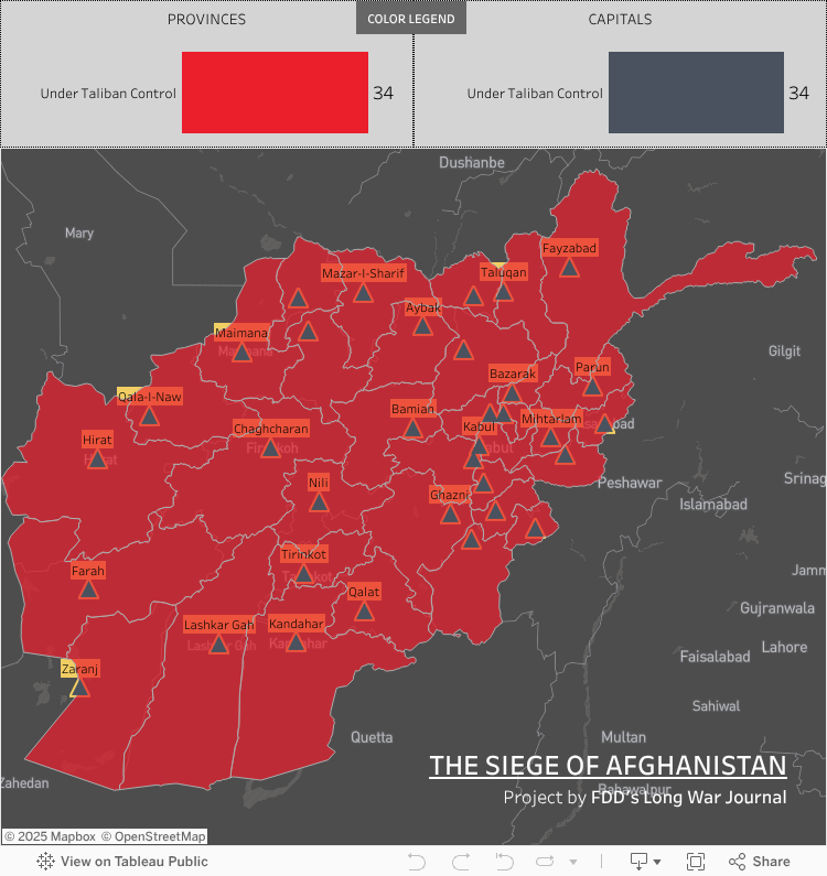 Afghanistan War Map / In Eight Maps How Taliban Came ...