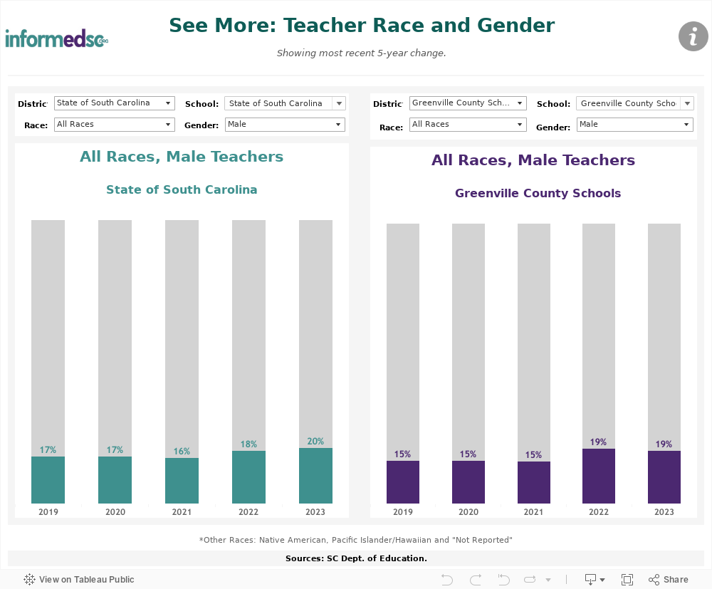 Teacher Race and Gender 