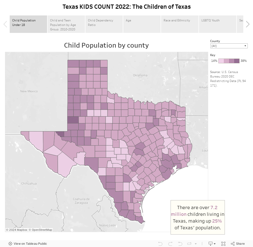 Texas KIDS COUNT 2022: The Children of Texas 