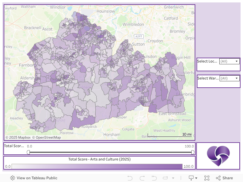 The Community Foundation for Surrey - Arts and Culture (2025) 