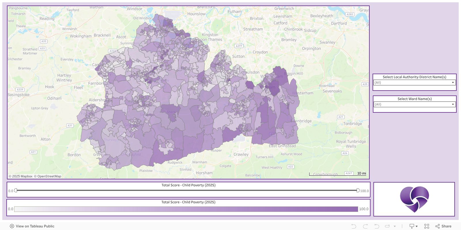 The Community Foundation for Surrey - Child Poverty (2025) 