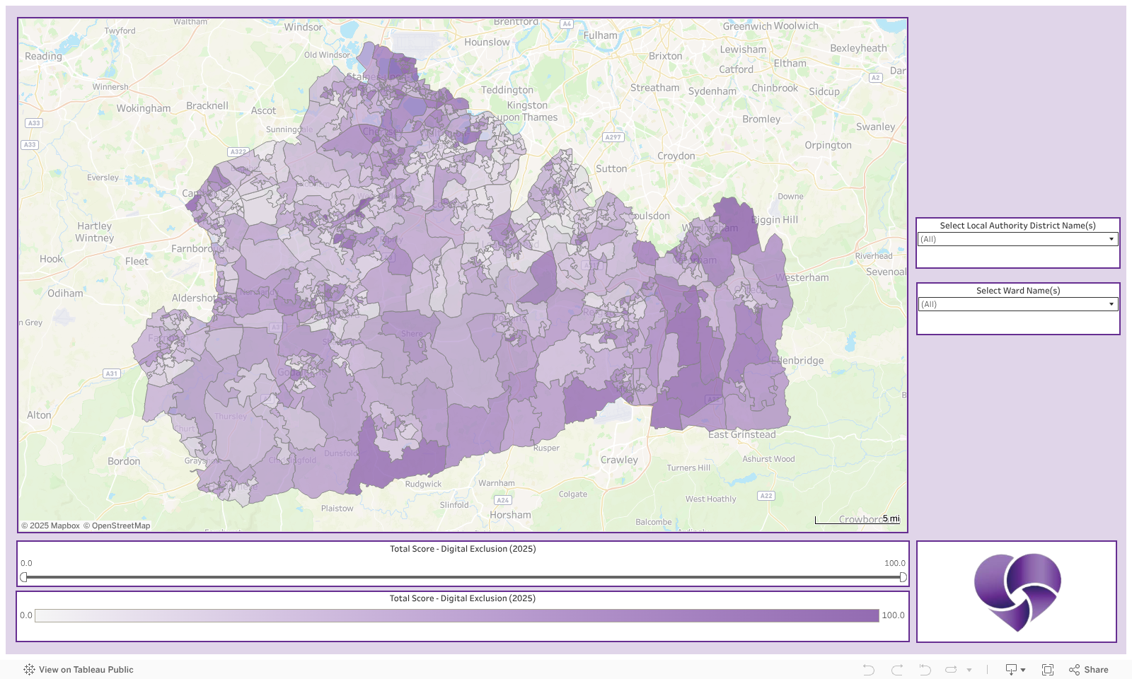 The Community Foundation for Surrey - Digital Exclusion (2025) 