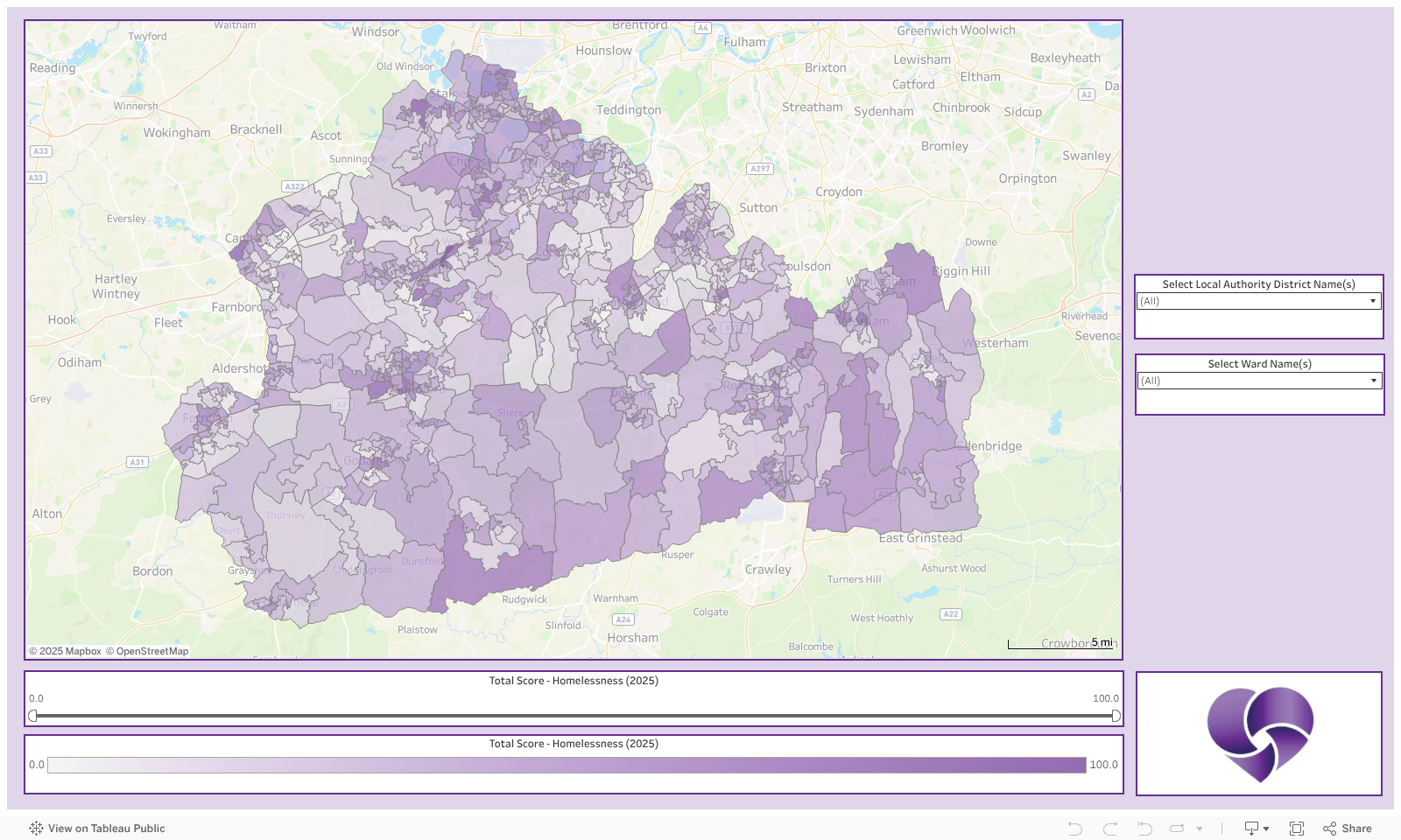 The Community Foundation for Surrey - Homelessness (2025) 