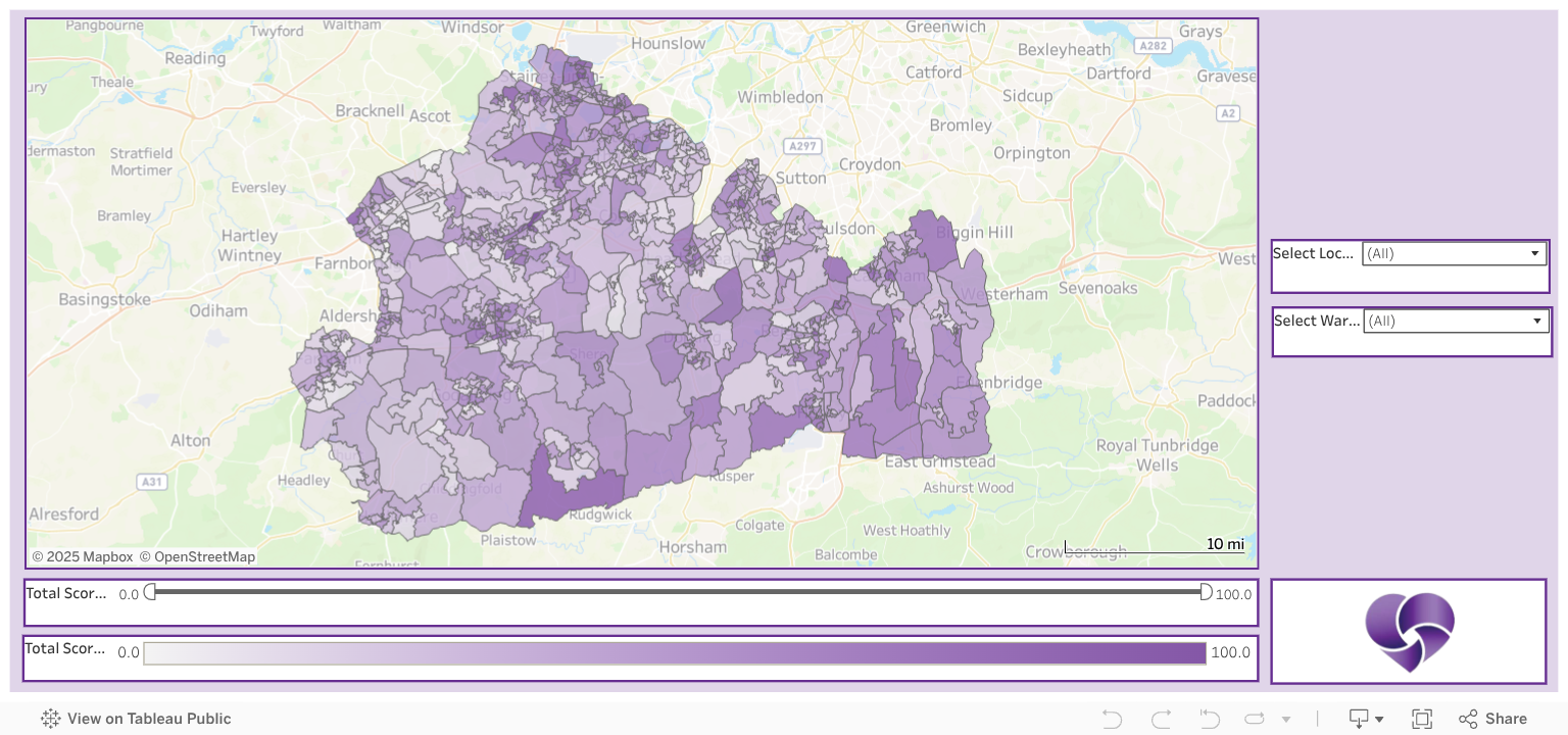 The Community Foundation for Surrey - Mental Health and Wellbeing (2025) 