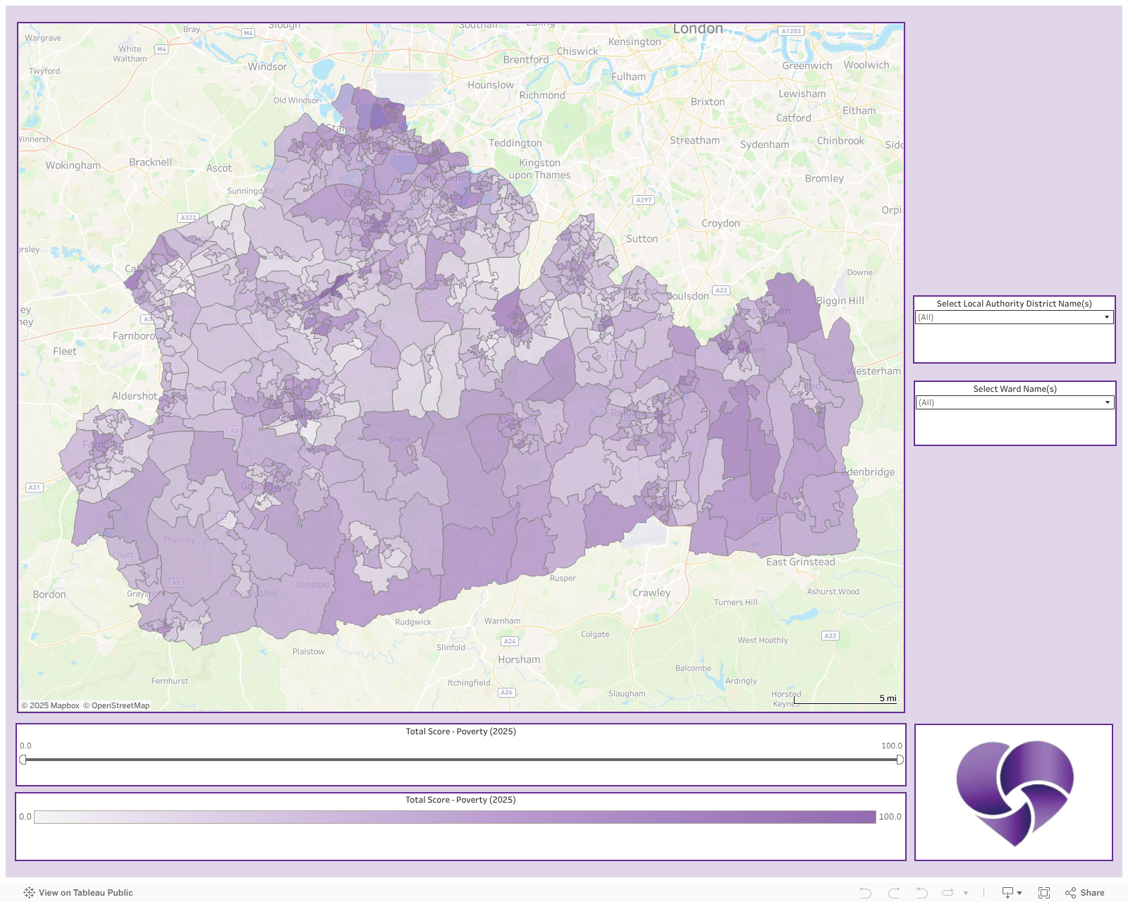 The Community Foundation for Surrey - Poverty (2025) 