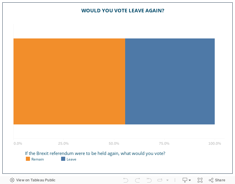 WOULD YOU VOTE LEAVE AGAIN? 
