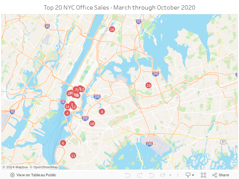 20 Biggest Office Deals to Close in NYC Since the Start of the Pandemic