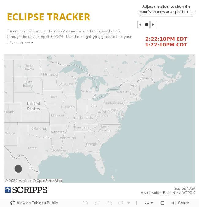 Eclipse Tracker 