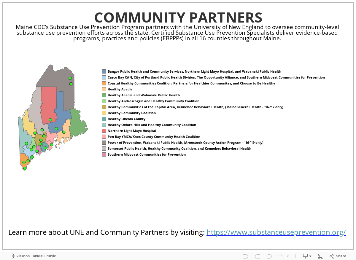 Community Partner Dashboard 