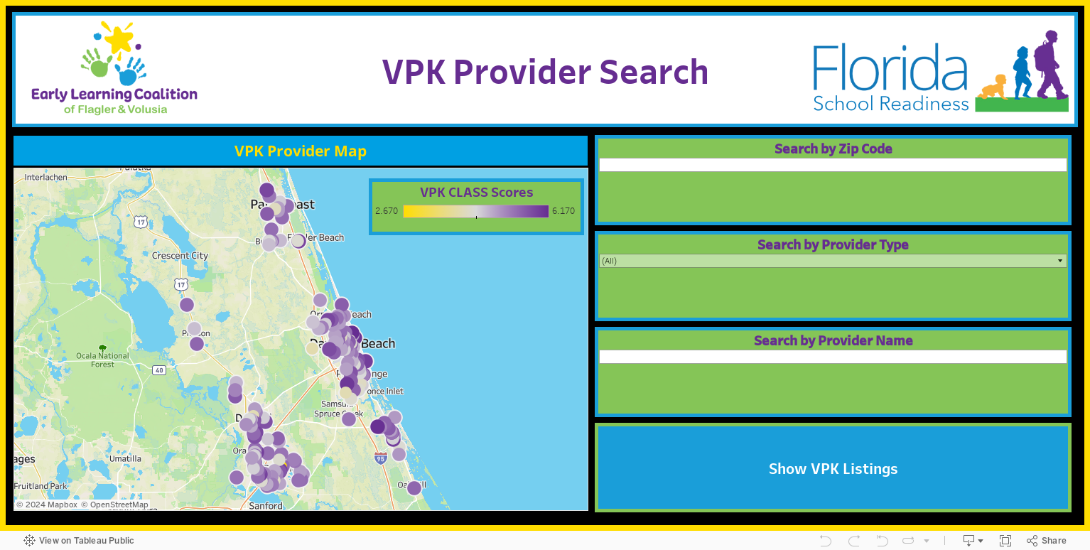 VPK Provider Search 