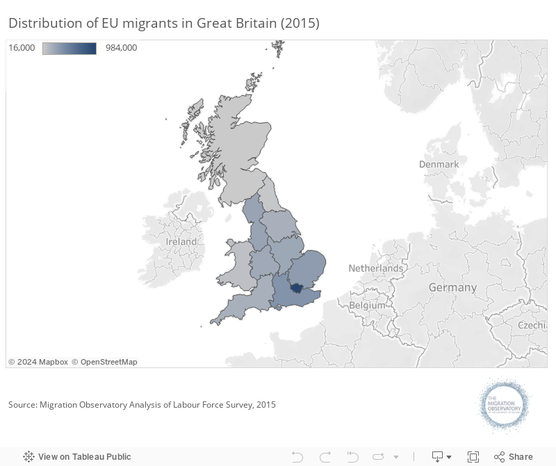 EU migrants in the UK 