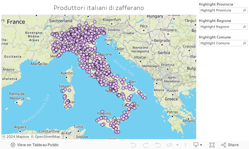 Produttori italiani di zafferano 