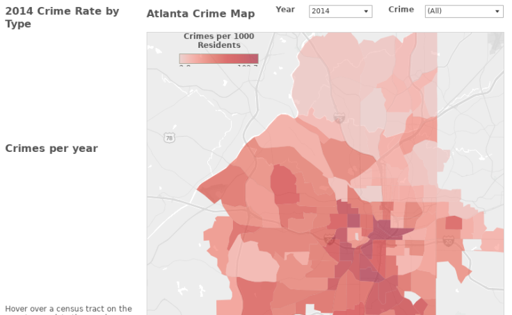 Workbook Atlanta Crime Map   CrimeMap