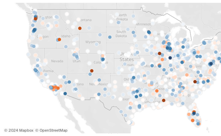 Workbook: Highlight Map Outliers