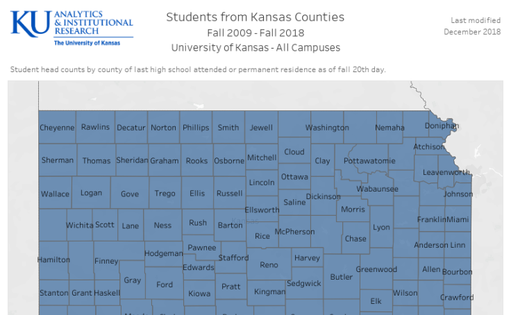 Workbook Ku Students From Kansas Counties