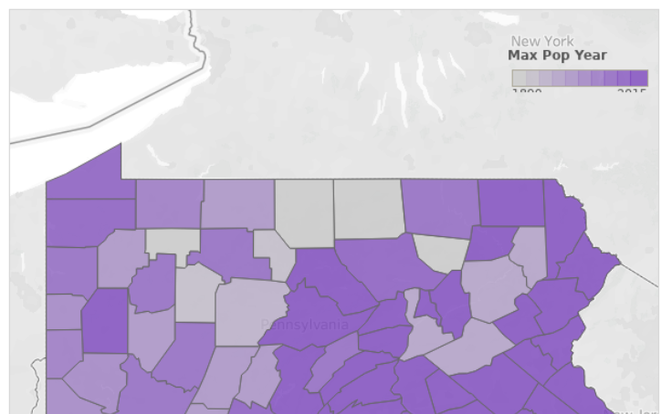 Workbook: Pennsylvania Population Decline