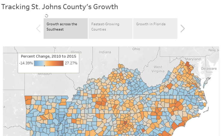 Workbook: Tracking St. Johns County's Growth