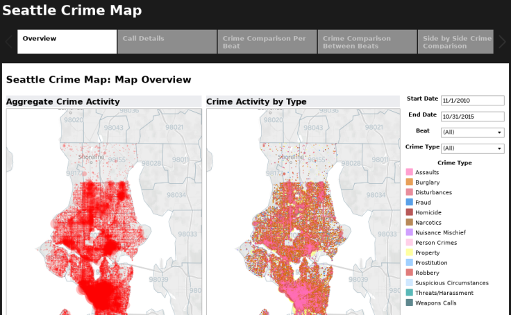 Workbook: Seattle Crime Map