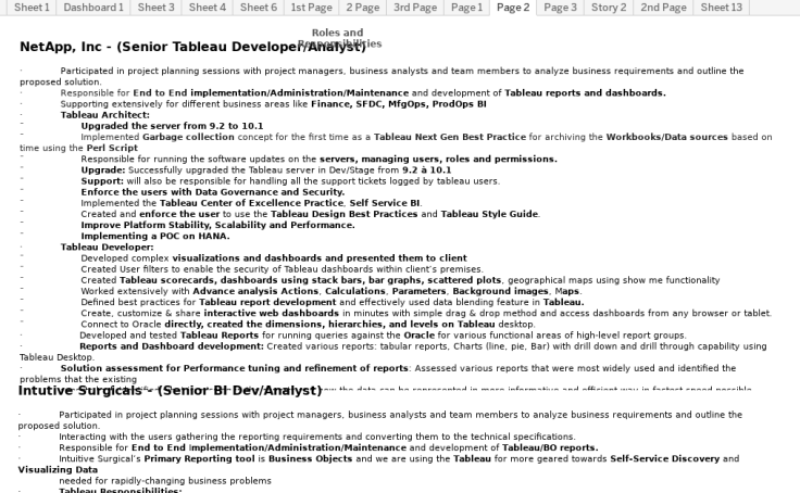 Workbook Vasu Intutive Resume